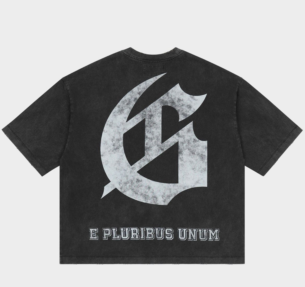 GSPD Crest Black Wash | Godspeed Tee