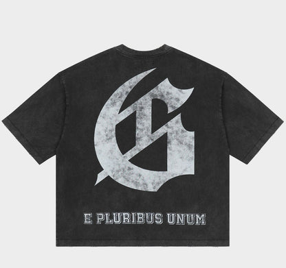 GSPD Crest Black Wash | Godspeed Tee
