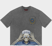 Golf Days Grey Wash | Godspeed Pocket Tee