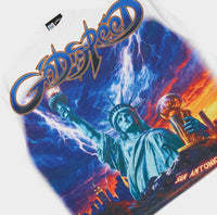 Liberty Reigns White | Godspeed Tee