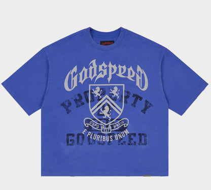 Collegiate Royal Wash | Godspeed Tee