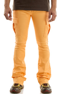 KNB3291 Orange | KDNK Bold Orange Skinny Stretch Jeans