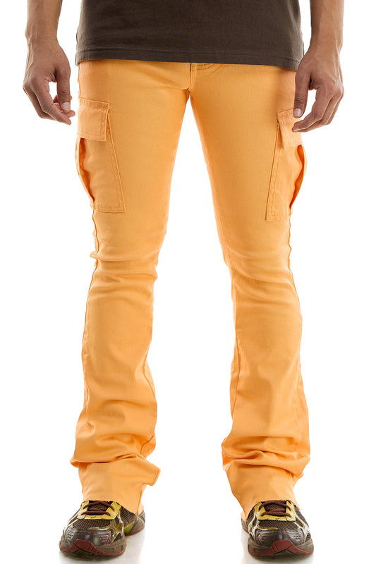 KNB3291 Orange | KDNK Bold Orange Skinny Stretch Jeans