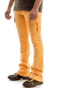 KNB3291 Orange | KDNK Bold Orange Skinny Stretch Jeans