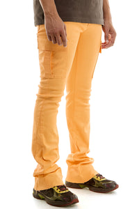 KNB3291 Orange | KDNK Bold Orange Skinny Stretch Jeans