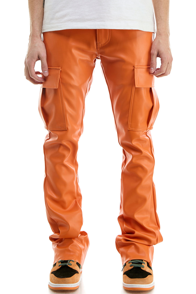 KNB3330 Orange | KDNK Burnt Orange Skinny Stretch Jeans