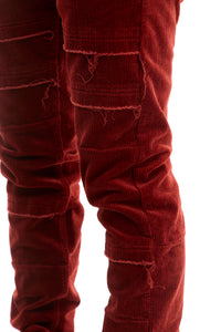 KNB3334 Burgundy | KDNK Wine Burgundy Skinny Stretch Jeans