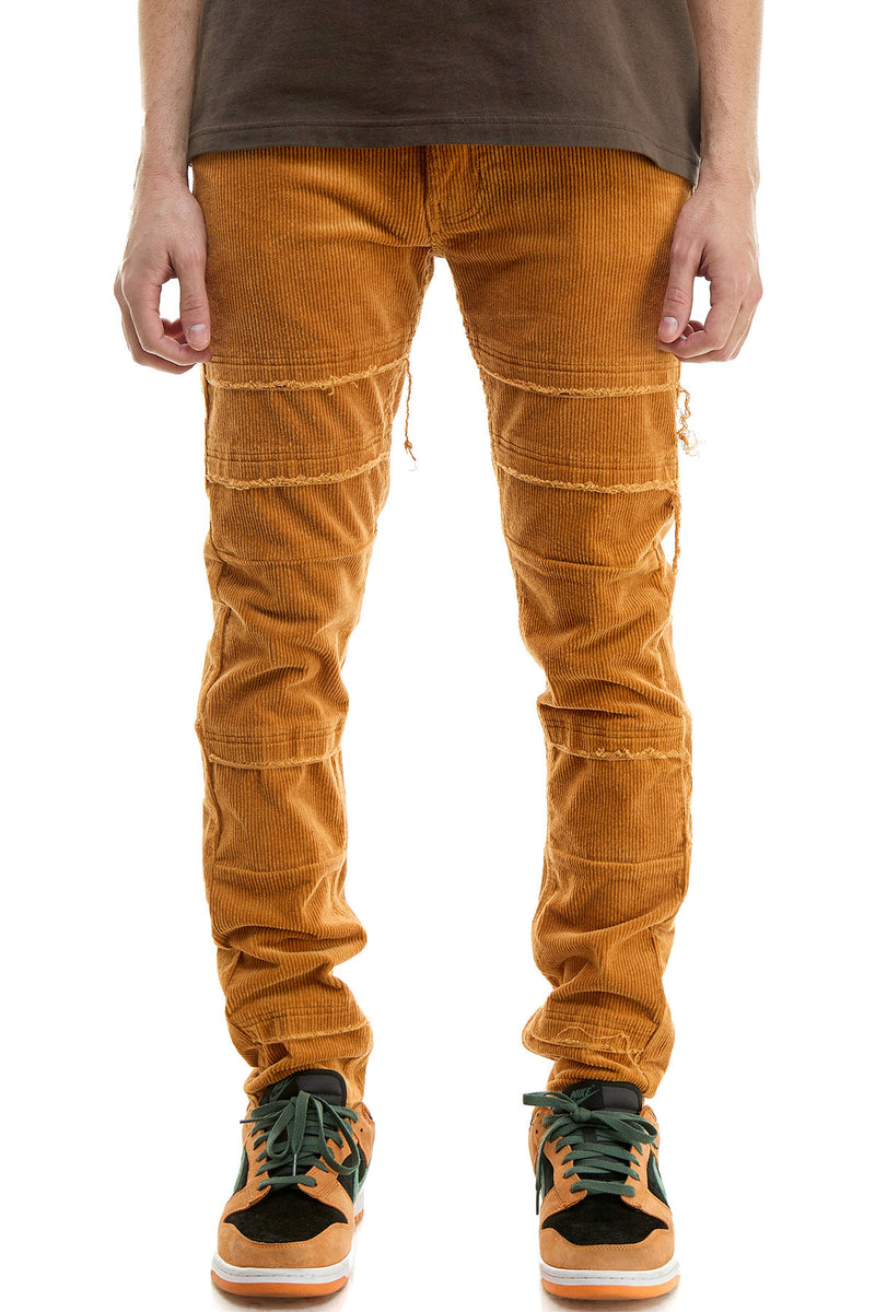 KNB3334 Gold | KDNK Colored Gold Skinny Stretch Jeans