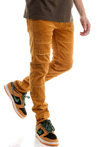 KNB3334 Gold | KDNK Colored Gold Skinny Stretch Jeans
