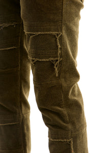 KNB3334 Olive | KDNK Military Olive Skinny Stretch Jeans