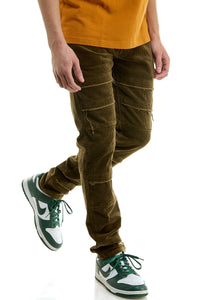 KNB3334 Olive | KDNK Military Olive Skinny Stretch Jeans