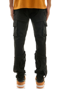 KNB3384 Black | KDNK Matte Black Skinny Stretch Jeans