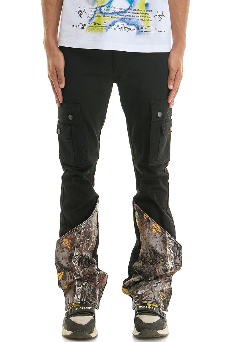 KNB3427 Black | KDNK Jet Black Skinny Stretch Jeans