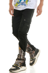 KNB3427 Black | KDNK Jet Black Skinny Stretch Jeans
