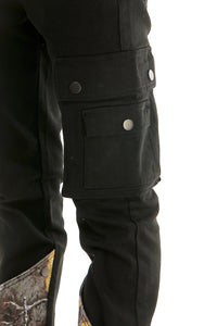 KNB3427 Black | KDNK Jet Black Skinny Stretch Jeans