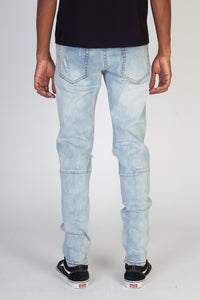 KND4170 Vintage Light Blue | KDNK Vintage Wash Skinny Stretch Jeans