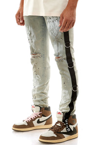 KND4403 Blue | KDNK Mid-Wash Blue Skinny Stretch Jeans
