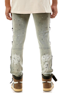 KND4403 Blue | KDNK Mid-Wash Blue Skinny Stretch Jeans