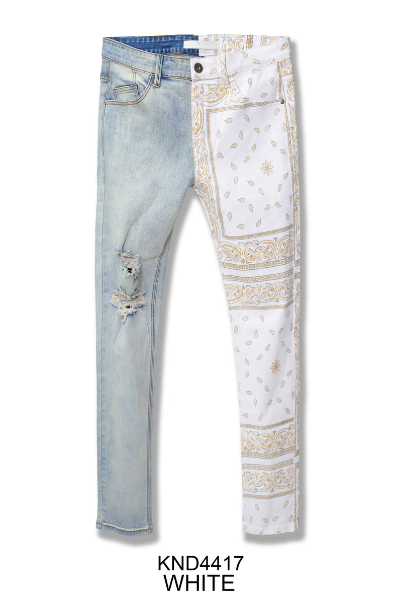 KND4417 White | KDNK Crisp White Skinny Stretch Jeans