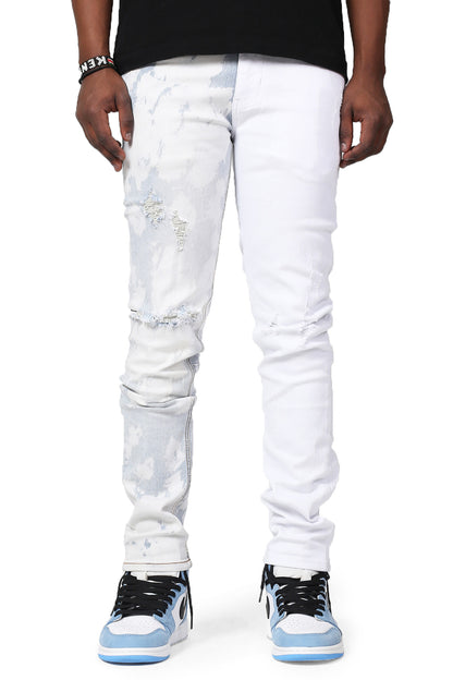 KND4418 White | KDNK Clean White Skinny Stretch Jeans