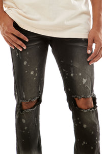 KND4431 Black | KDNK Sharp Black Skinny Stretch Jeans