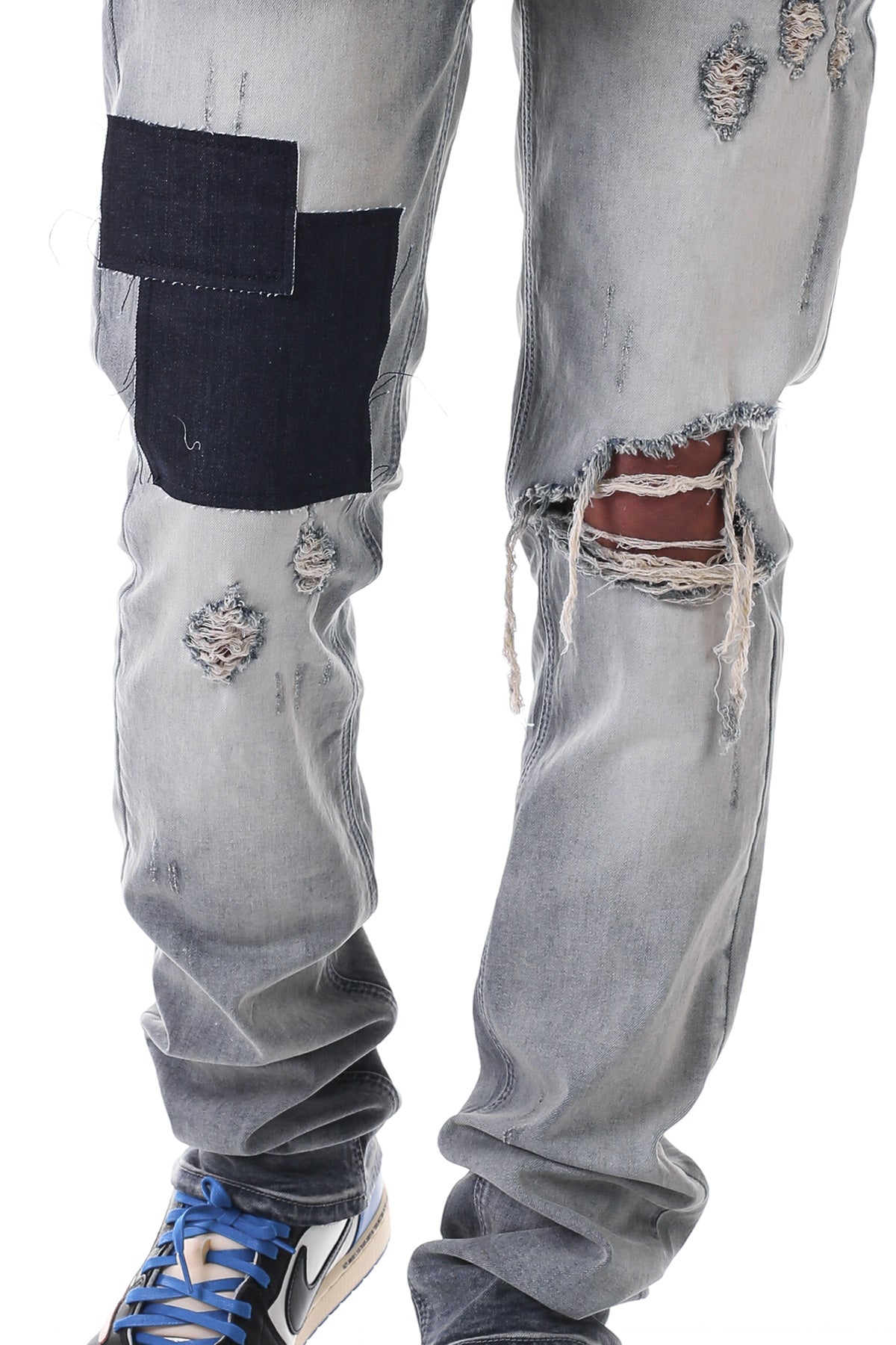 KND4504 Steel Blue | KDNK Steel Blue Skinny Stretch Jeans