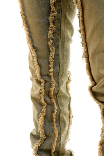 KND4612 T.Blue | KDNK Deep Tinted Blue Skinny Stretch Jeans