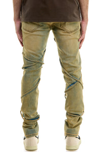 KND4618 T.Blue | KDNK Cool Tinted Blue Skinny Stretch Jeans