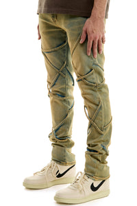 KND4618 T.Blue | KDNK Cool Tinted Blue Skinny Stretch Jeans