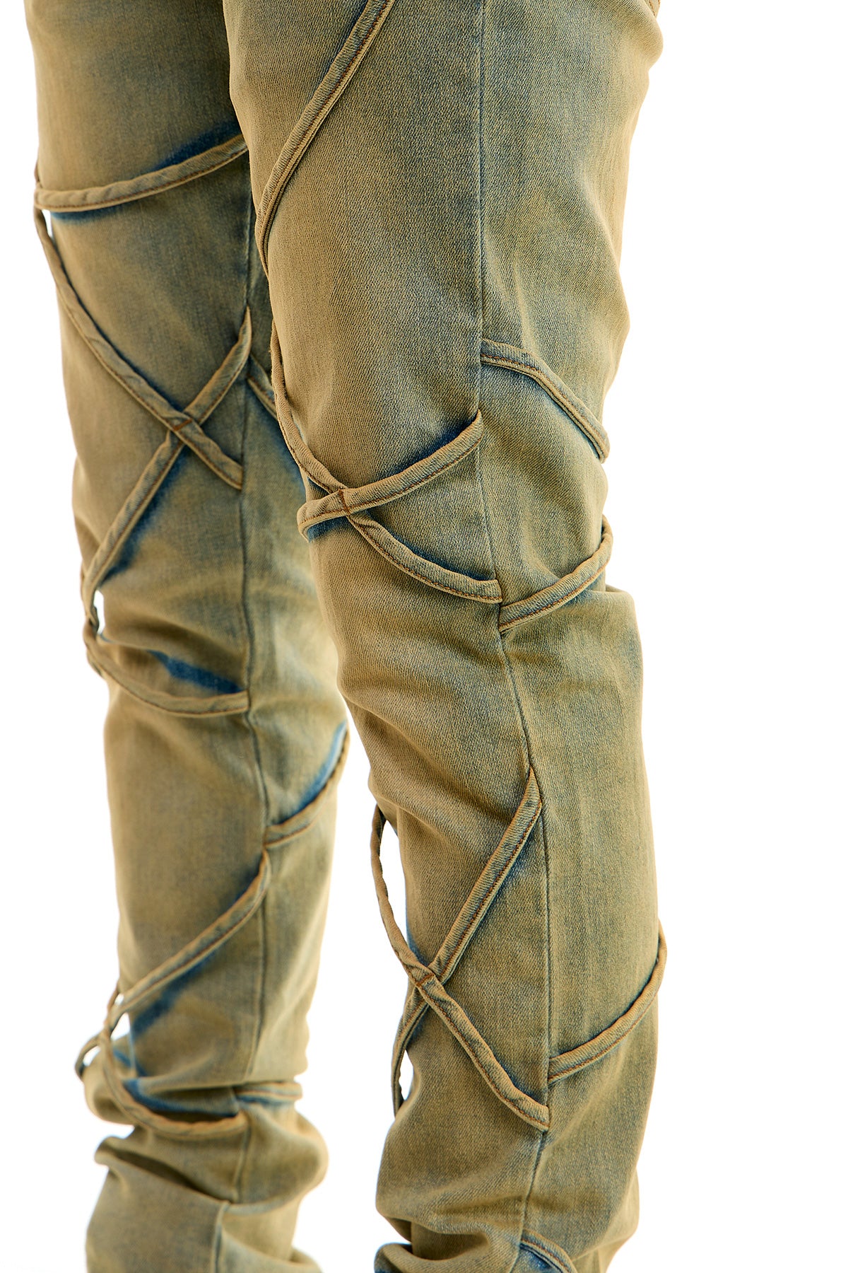KND4618 T.Blue | KDNK Cool Tinted Blue Skinny Stretch Jeans