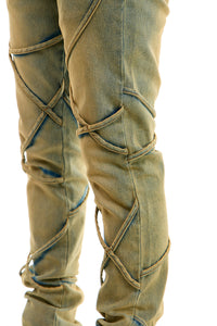 KND4618 T.Blue | KDNK Cool Tinted Blue Skinny Stretch Jeans