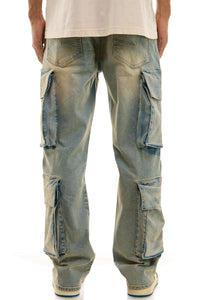 KND4705 Blue | KDNK Double Cargo Jeans
