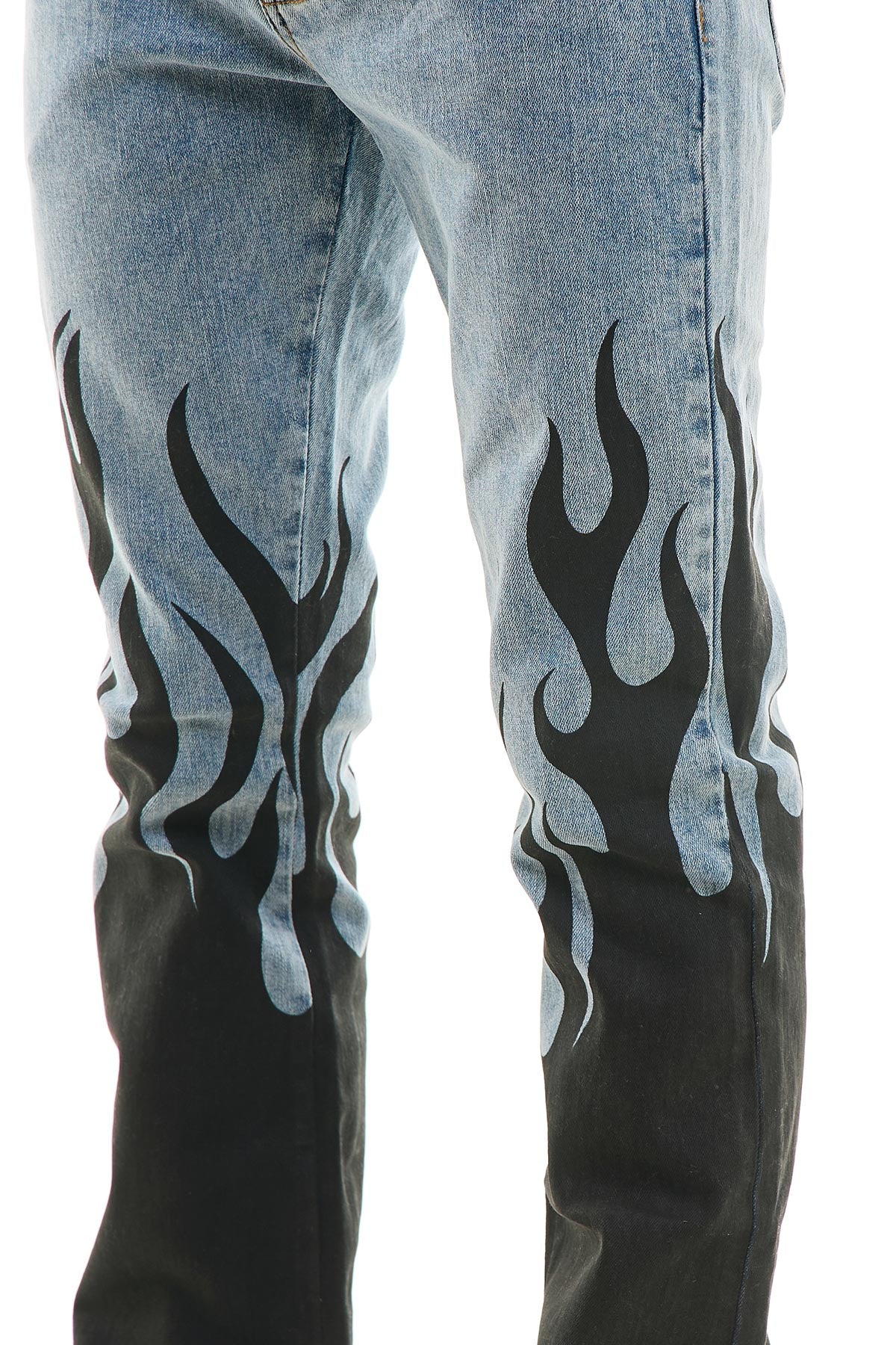 KND4744 Blue | KDNK Flame Flare Jeans