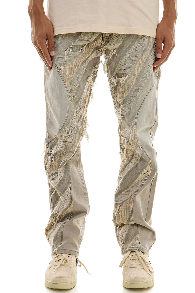 KND4750 Grey | KDNK Ankle Zip Skinny Stretch Jeans