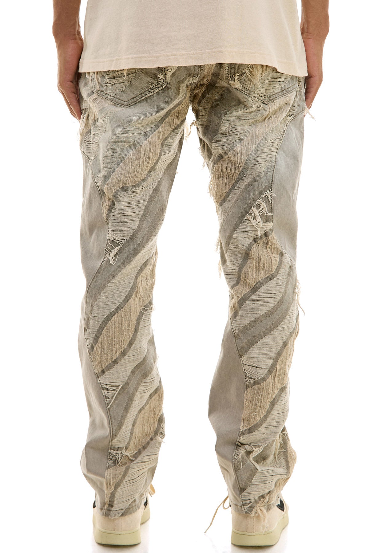 KND4750 Grey | KDNK Ankle Zip Skinny Stretch Jeans