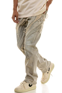 KND4750 Grey | KDNK Ankle Zip Skinny Stretch Jeans