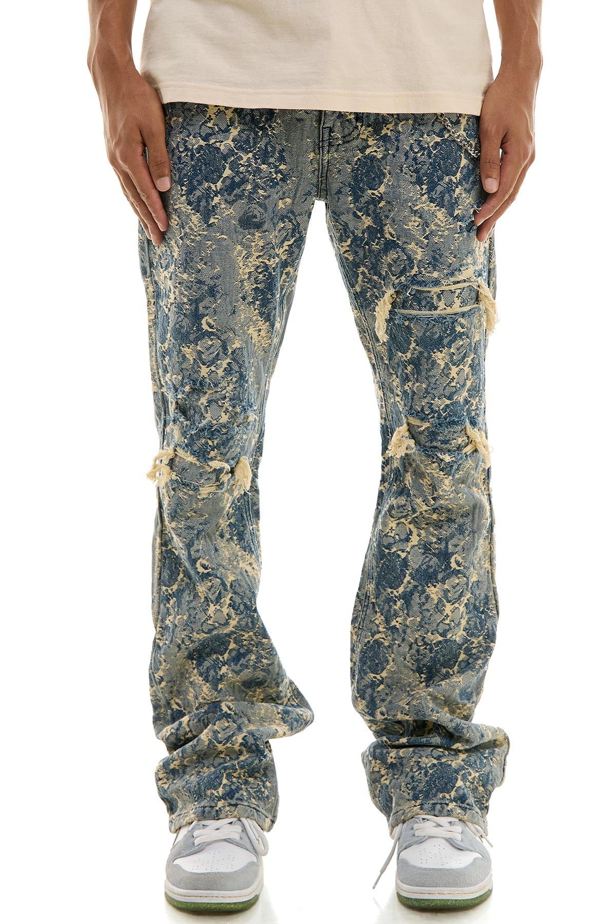 KND4765 Blue | KDNK Jacquard Jeans