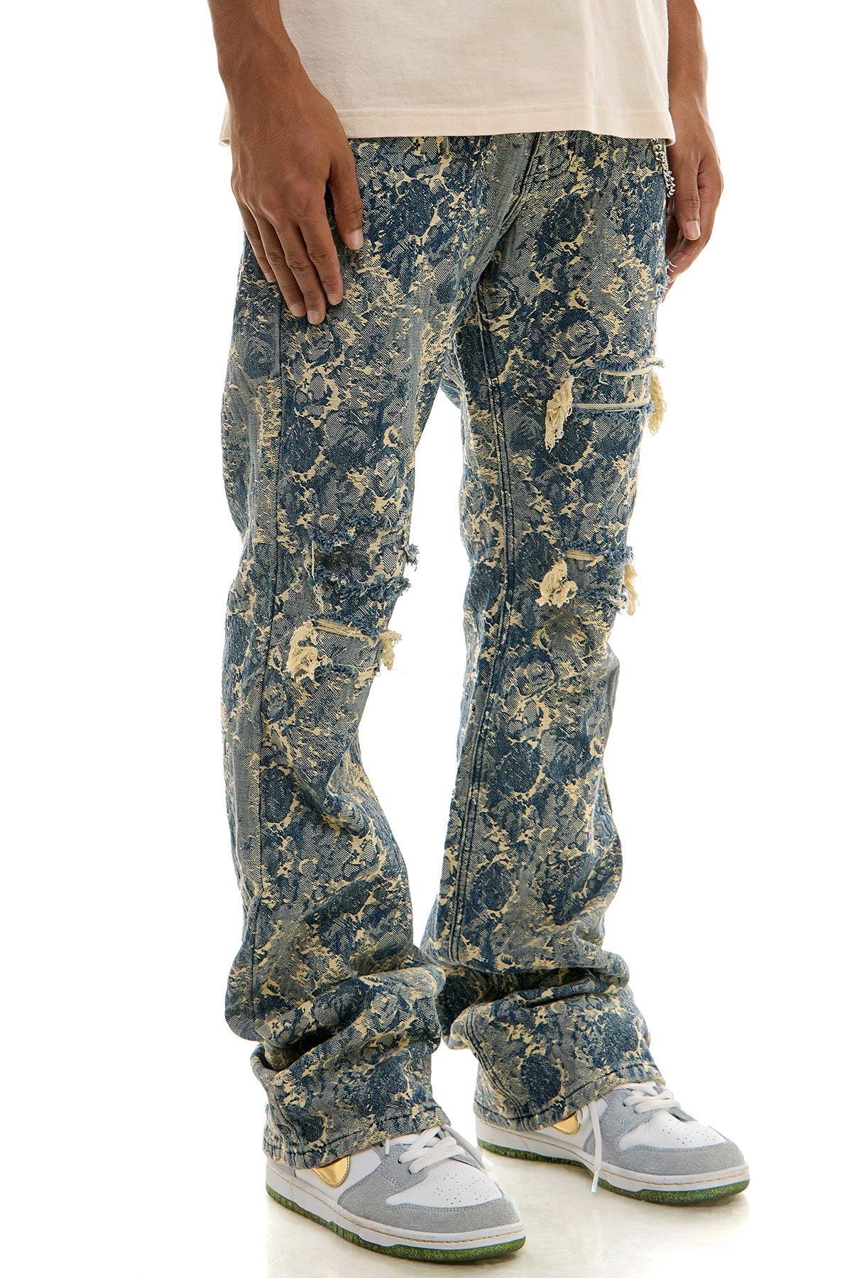 KND4765 Blue | KDNK Jacquard Jeans