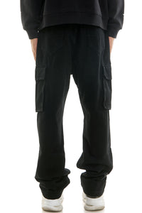 KND4803 Jet Black | KDNK Cargo Jeans