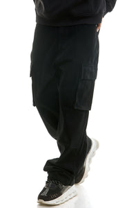 KND4803 Jet Black | KDNK Cargo Jeans
