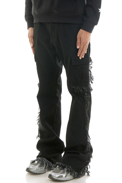 KND4811 Black | KDNK Guttering Jeans