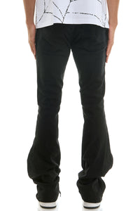 KND4847 Jet Black | KDNK Double Zipper Jeans