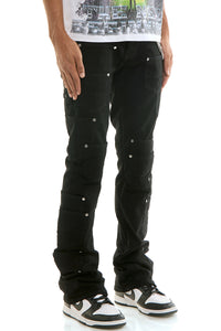 KND4899 Jet Black | KDNK Pocket Jeans