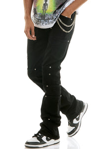KND4899 Jet Black | KDNK Pocket Jeans