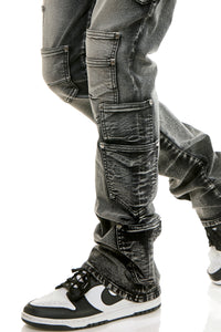 KND4899 M.Grey | KDNK Pocket Jeans