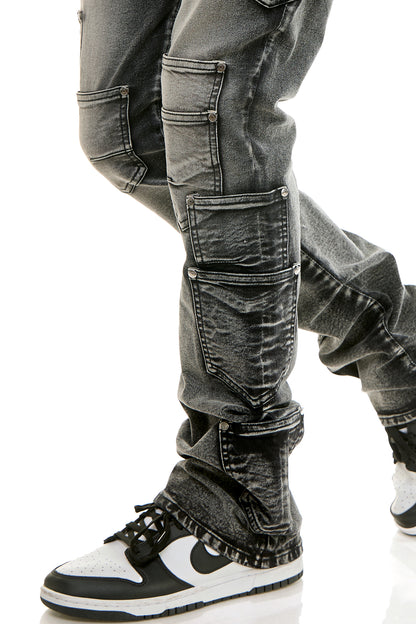 KND4899 M.Grey | KDNK Pocket Jeans