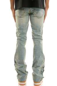 KND4937 Blue | KDNK Chain Stud Jeans