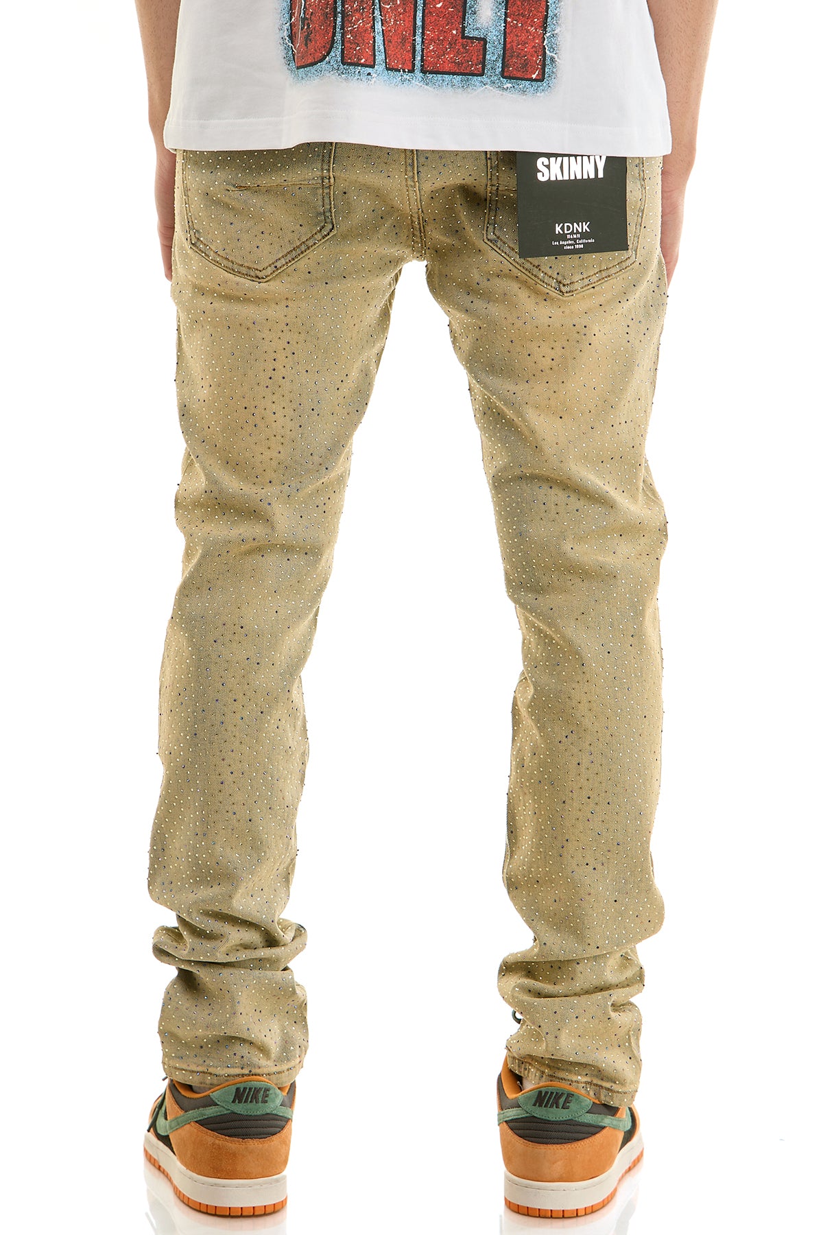 KND4949 T.M.Blue | KDNK Multi-Rhinestone Jeans
