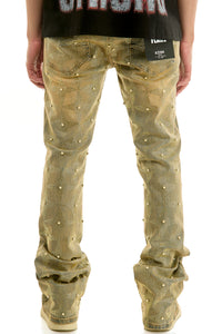 KND4953 T.M.Blue | KDNK Pearl Rhinestone Jeans