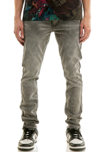 KND4962 Grey | KDNK Embossed Jeans